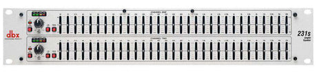 DBX 231s 2 Series - Dual 31 Band Graphic Equalizer - DBX231SV Audio Signal Processing DBX