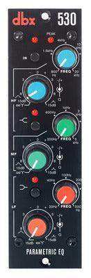 DBX 530 Parametric EQ - 500 Series - DBX530 Audio Signal Processing DBX