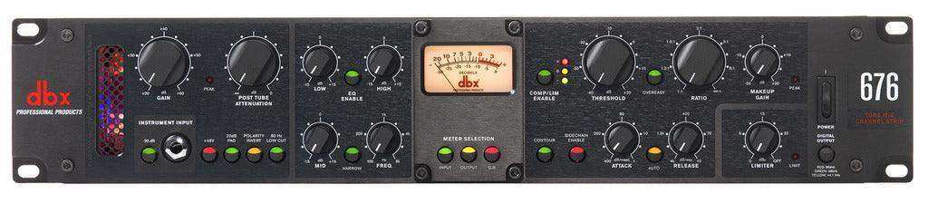 DBX 676 Tube Microphone Preamp Channel Strip - DBX676FX Microphones DBX