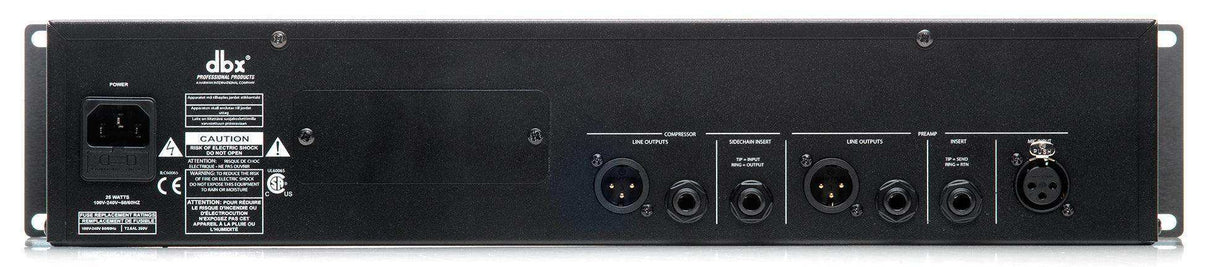 DBX 676 Tube Microphone Preamp Channel Strip - DBX676FX Microphones DBX