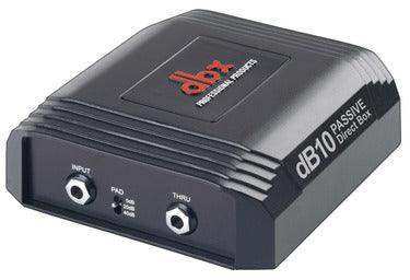 DBX dB10 Passive Direct Box - DBXDB10V Audio Signal Processing DBX