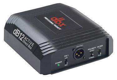 DBX dB12 Active Direct Box - DBXDB12V Audio Signal Processing DBX