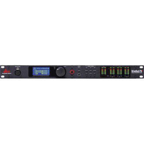 DBX DriveRack PA2 2x6 PA Loudspeaker Management System - DBXPA2-V Audio Signal Processing DBX