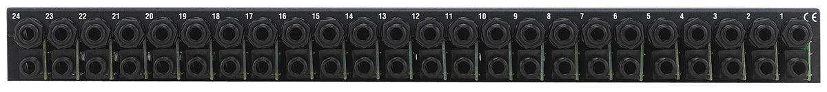 DBX PB-48 48-point 1/4 inch TRS Balanced Patchbay - DBXPB48V Audio Signal Processing DBX