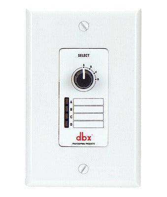 DBX ZC-3 Wall-Mounted Zone Controller - DBXZC3V Audio Signal Processing DBX