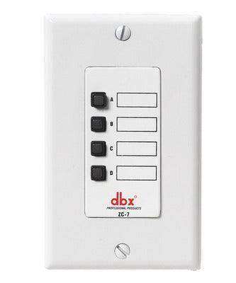 DBX ZC-7 Wall-Mounted Zone Controller - DBXZC7V Audio Signal Processing DBX