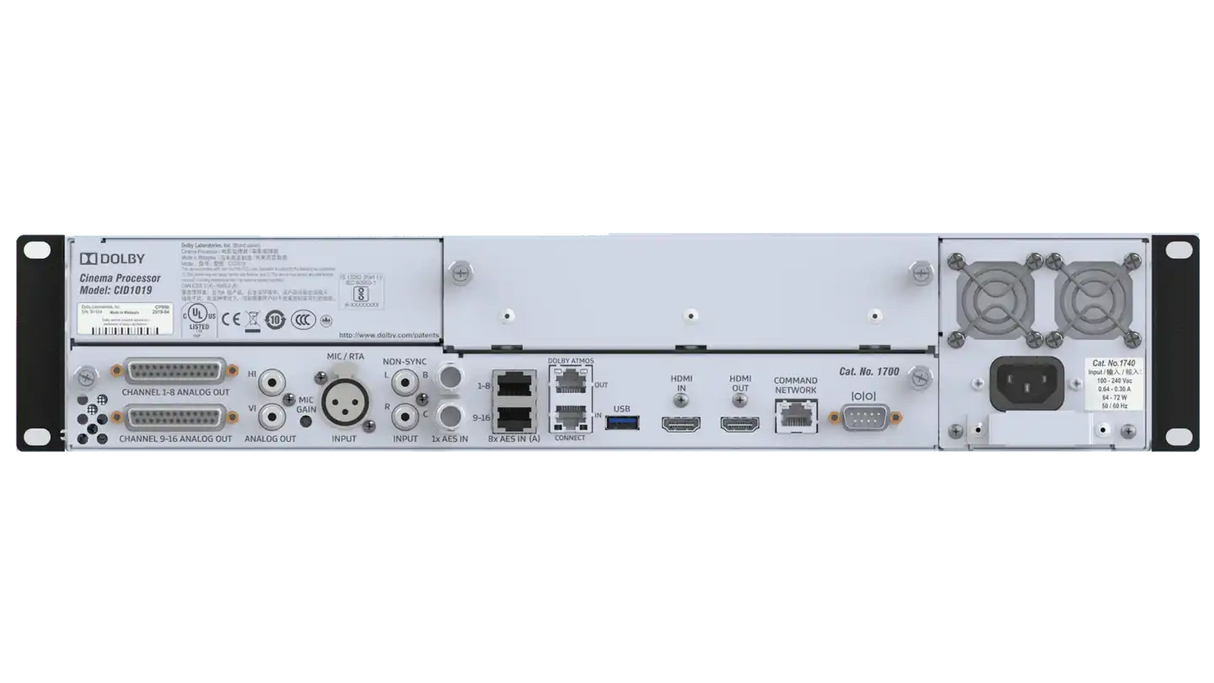 Dolby Professional Atmos Cinema Processor CP950A Audio Components Dolby