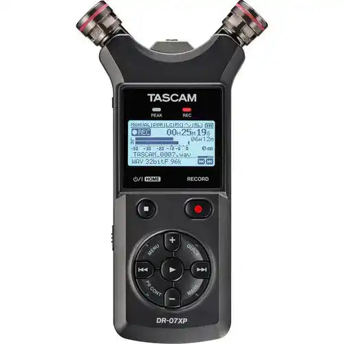 Tascam Dr-07XP 32-Bit Float Audio Recorder/USB Interface Audio Players & Recorders Tascam