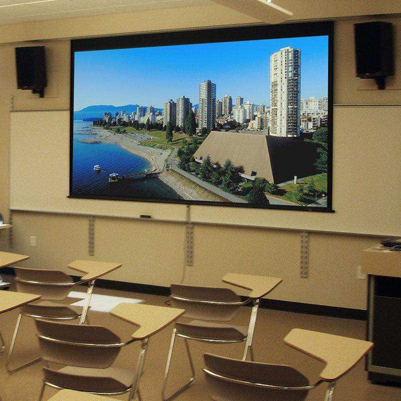 Draper Access V, 123", 16:10, Matt White XT1000VB, 110 V - 140114 Projection Screens Draper