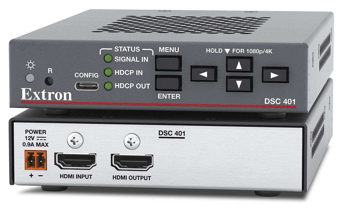 Extron DSC 401 4K/60 HDMI to HDMI Scalers audio and video switches Extron
