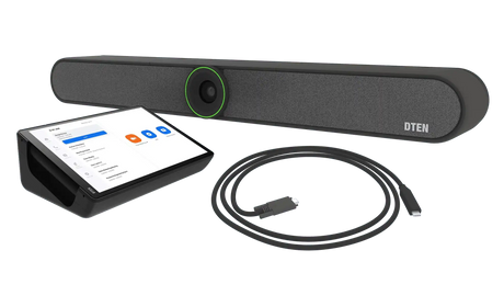 DTEN Small Room Kit with DTEN Bar (DCR200EA) and Mate PoE Bundle - DCR200KIT1SPMEA Video Conferencing DTEN