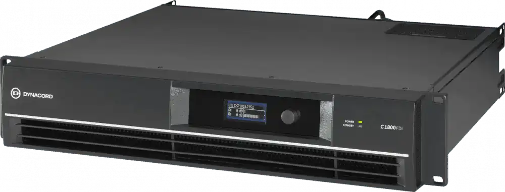 Dynacord C1800FDi DSP Power Amplifier Amplifiers Dynacord