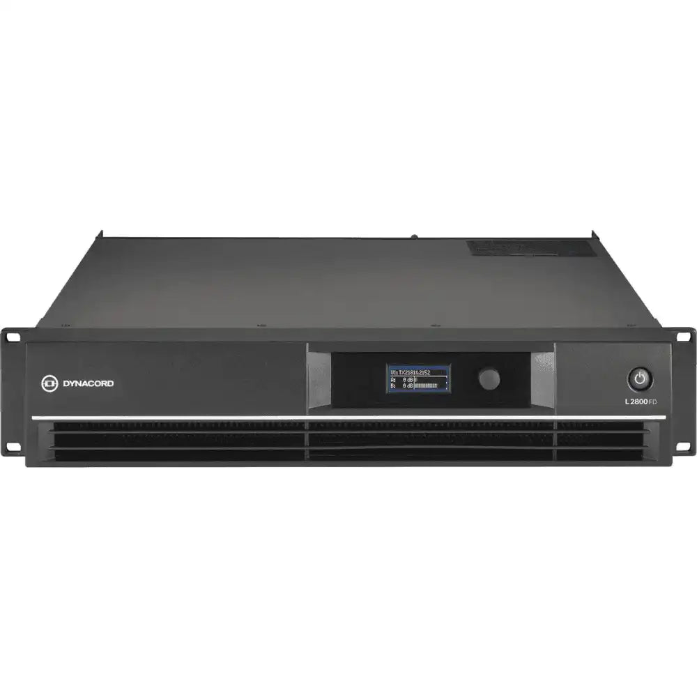 Dynacord L2800FD-US Power Amplifier for Live Performance Applications Amplifiers Dynacord