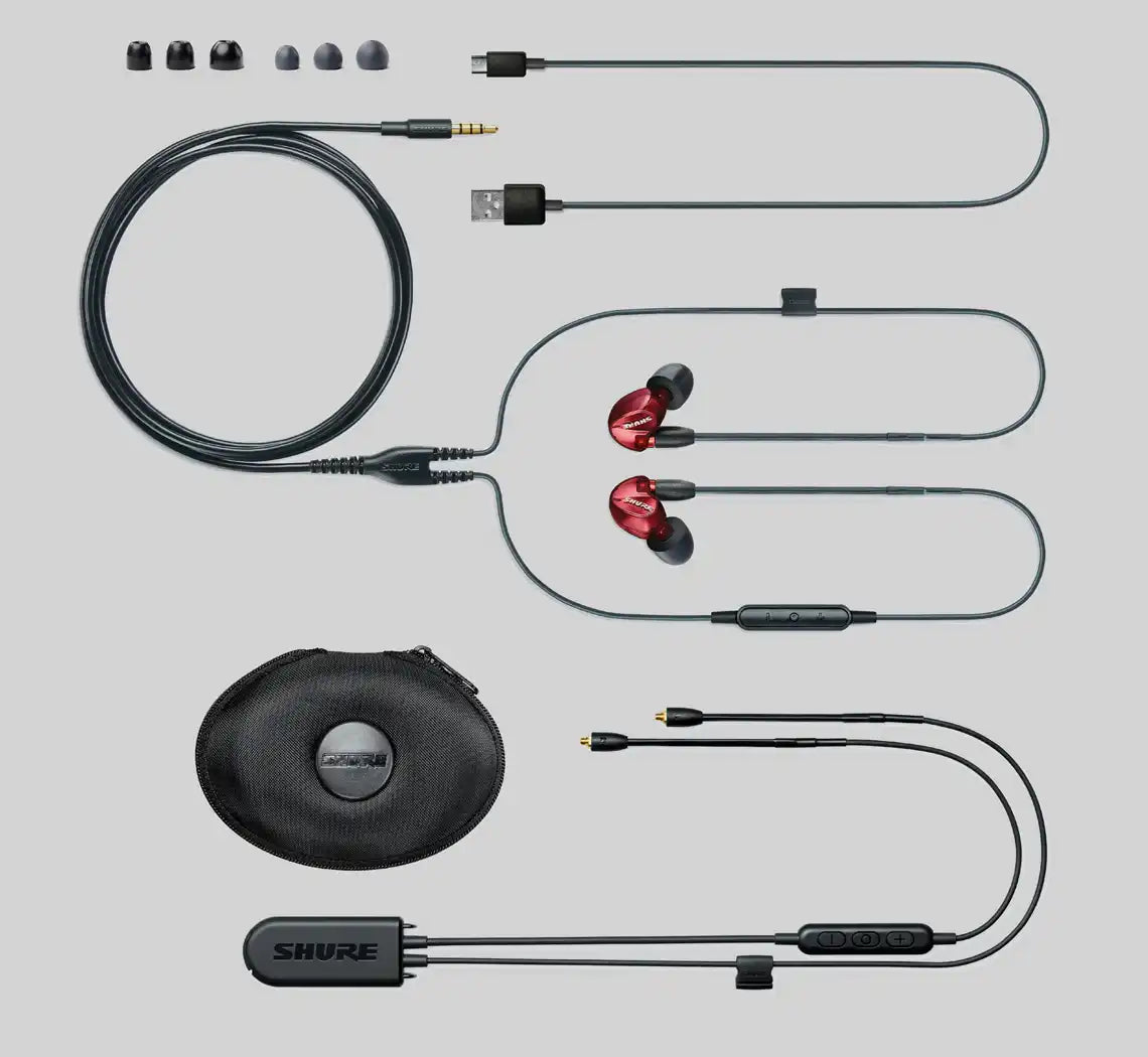 Shure SE535 Sound-Isolating In-Ear Stereo Headphones with 3.5mm Audio Cable (Clear) - SE535-CL Headphones Shure