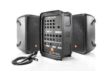 JBL Portable 8" 2-Way PA with 8-Channel Powered Mixer and Bluetooth Live Portable Sound JBL Professional