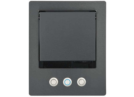 Extron Cable Cubby 500 Cable Access Enclosure Black w 3 Buttons-AC Module Not Included Collaboration Furniture Extron