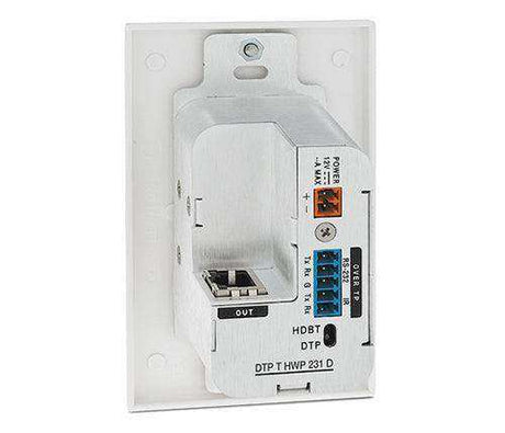 Extron DTP T HWP 4K 231 D DTP Transmitter for HDMI - Decorator-Style Wallplate Video Transmitters Extron