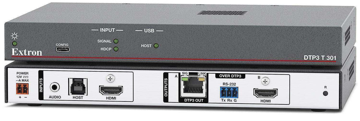 Extron DTP3 T 301 DTP3 Transmitter for 4K/60 HDMI and USB Data Video Transmitters Extron