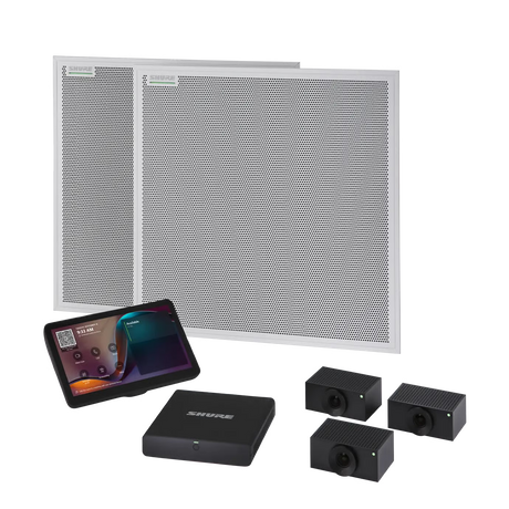 Shure IMXRK80 IntelliMix Large Kit 80 for Microsoft Teams Rooms (Multi-Cam) Audio Conferencing Shure