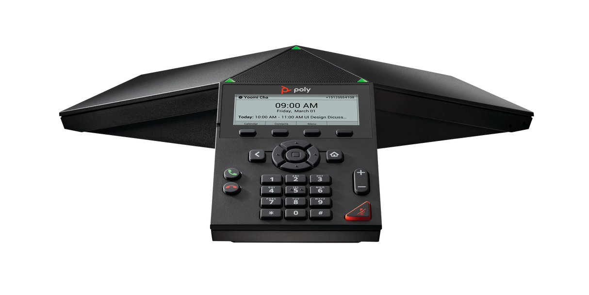 Poly Trio 8300 IP Conference Phone and PoE-enabled Poly Trio 8300 IP Conference Phone and PoE-enabled WW Poly Voice Poly