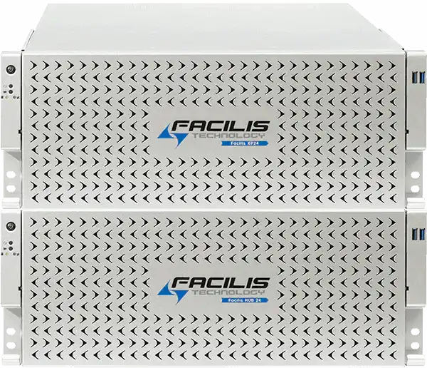 Facilis HUB 48 - 1056TB System with Unlimited Seats of FastTracker, Avid and Adobe Project Sharing & Web Console Management FTI-HUB48-1056 Video Facilis Technology