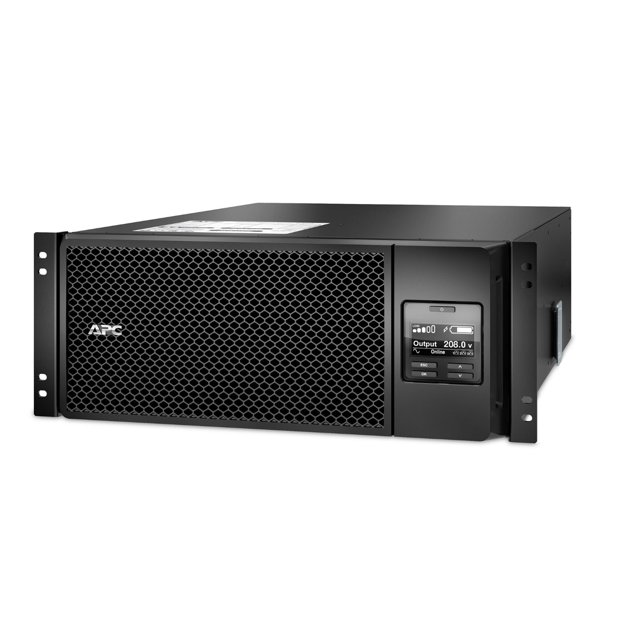 APC Smart-UPS On-Line SRT6KRMXLT-IEC 6000VA Rackmount 208V IEC Uninterruptible Power Supply APC