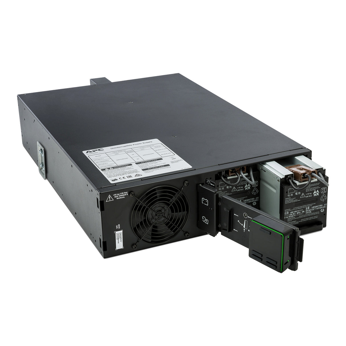 APC Smart-UPS On-Line SRT5KRMXLT-IEC 5000VA Rackmount 208V IEC Uninterruptible Power Supply APC