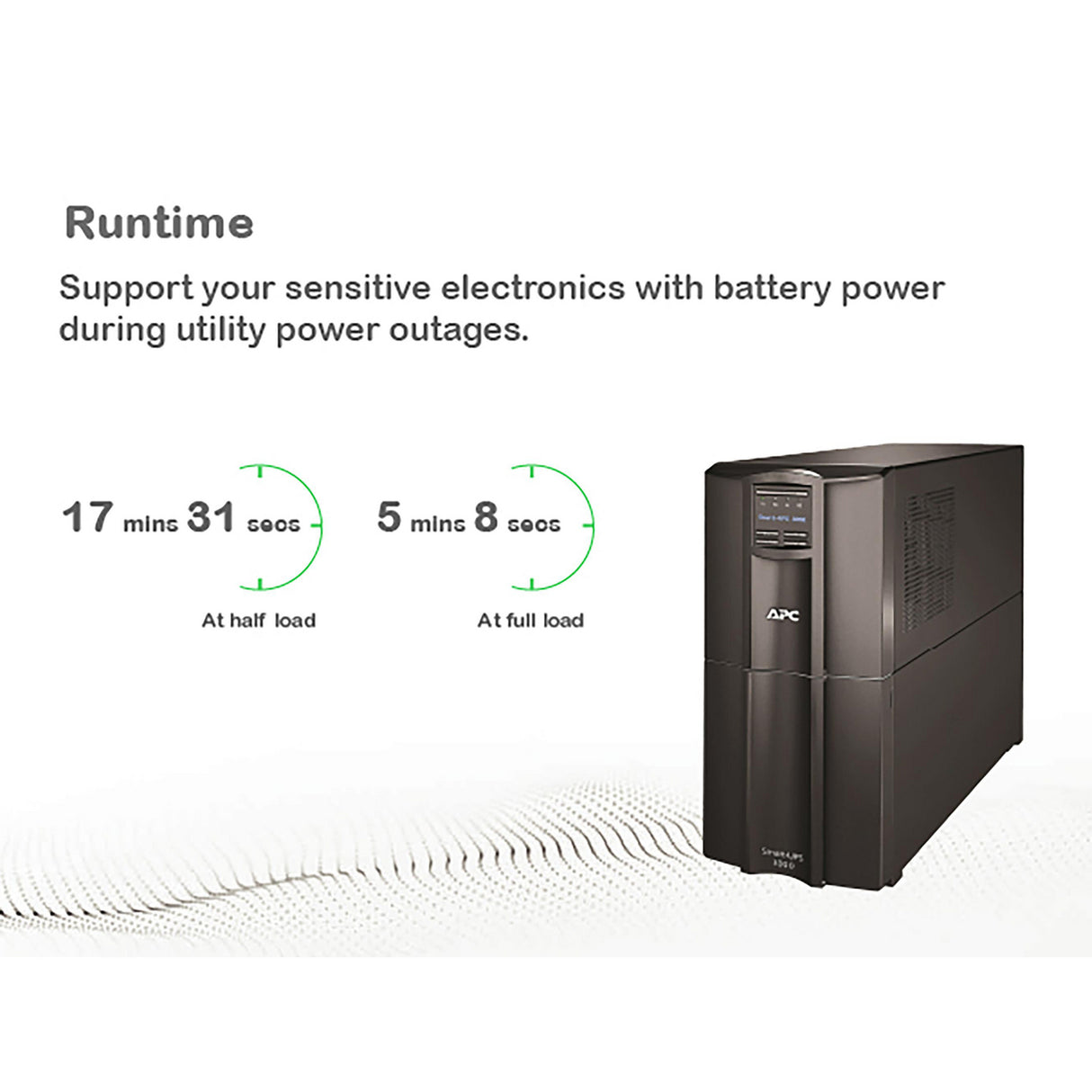 APC Smart-UPS SMT3000C 3000VA LCD 120V with SmartConnect Uninterruptible Power Supply APC