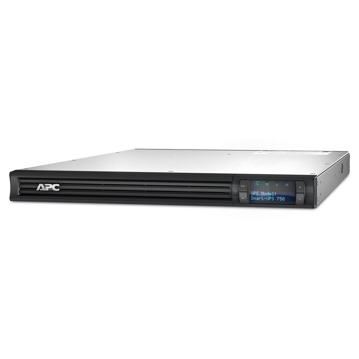 APC Smart-UPS SMT750RM1UNC 750VA LCD RM 1U 120V with Network Card Uninterruptible Power Supply APC