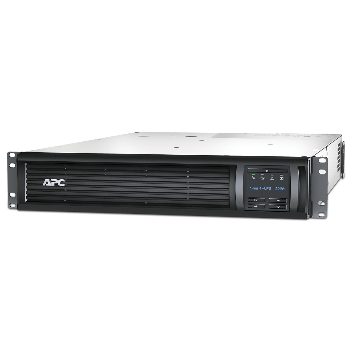 APC Smart-UPS SMT2200RM2UC 2200VA LCD RM 2U 120V with SmartConnect Uninterruptible Power Supply APC