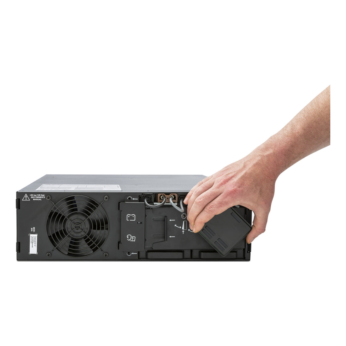 APC Smart-UPS On-Line SRT5KRMXLW-HW 5000VA Rackmount 208/230V Hardwire Uninterruptible Power Supply APC