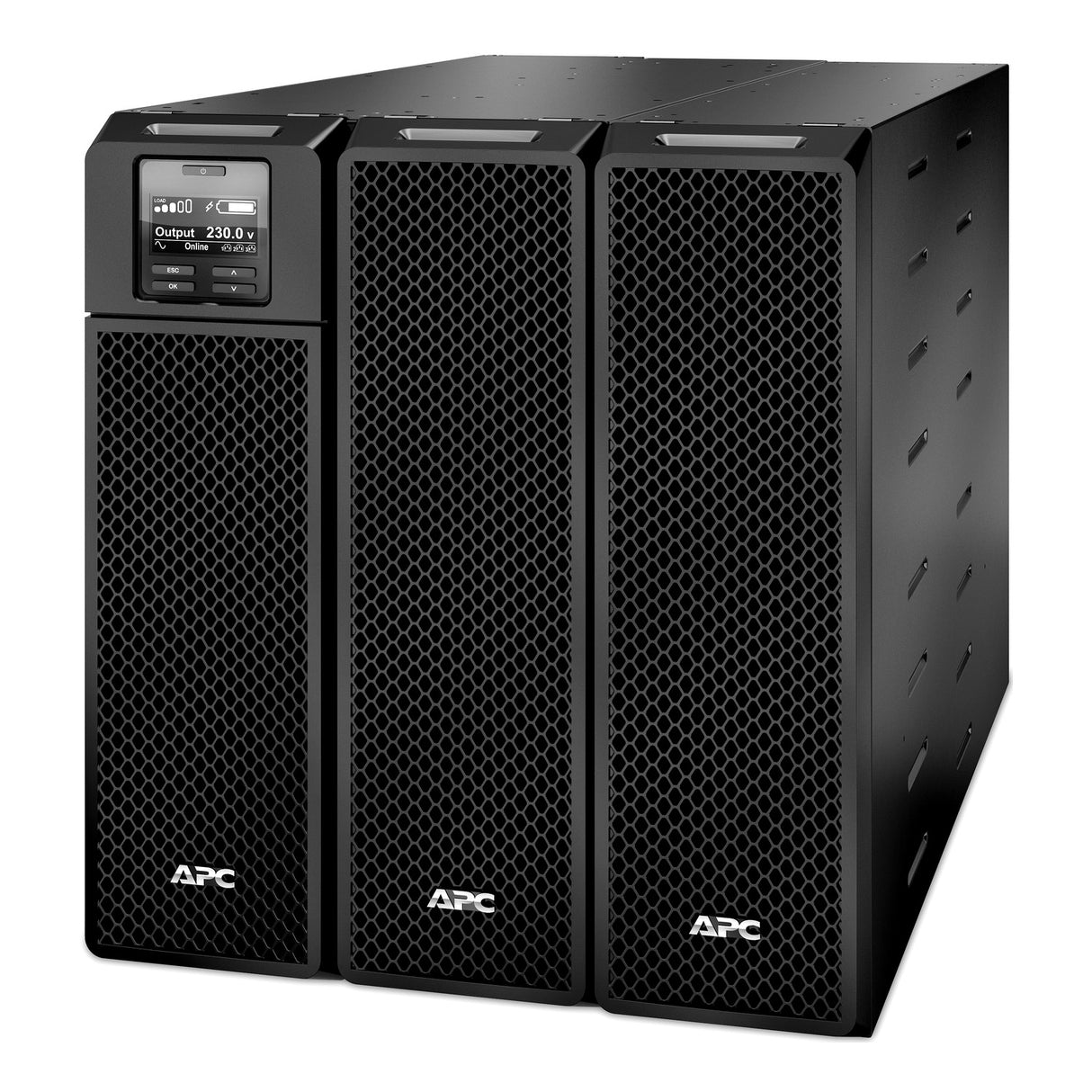 APC Smart-UPS On-Line SRT10KXLT-5KTF2 10000VA Tower with Two 208/240V to 120V 5kVA Step-Down Transformers Uninterruptible Power Supply APC