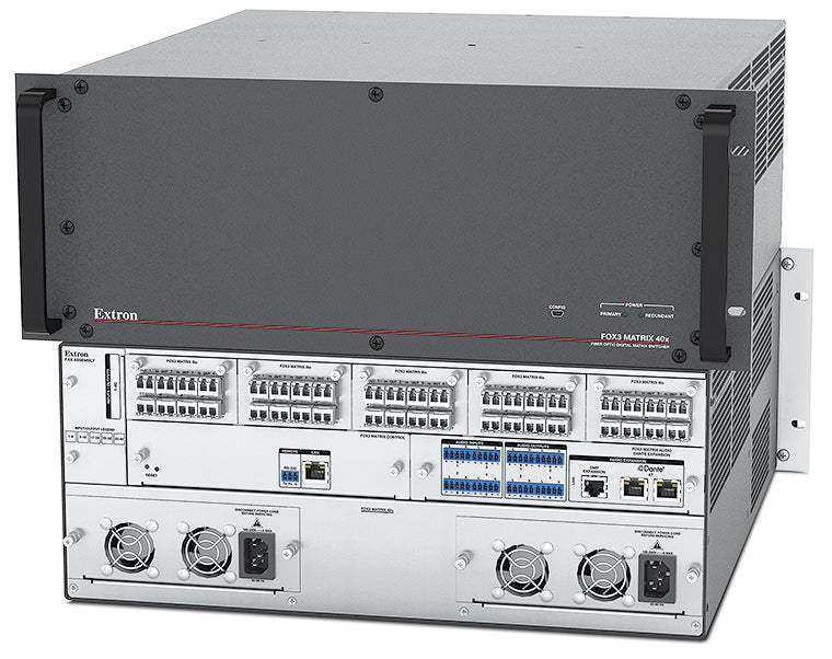 Extron 60-1600-21 FOX3 SR 201 MM Fiber Optic Scaling Receiver for HDMI, Audio, and Control Video Extron