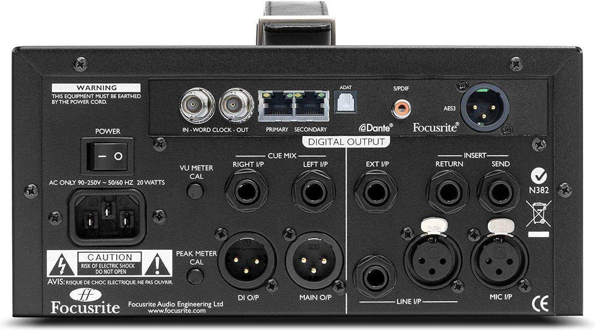 Focusrite ISA ADN2 Two-channel A-D card for ISA One, including Dante connectivity Electronics Focusrite