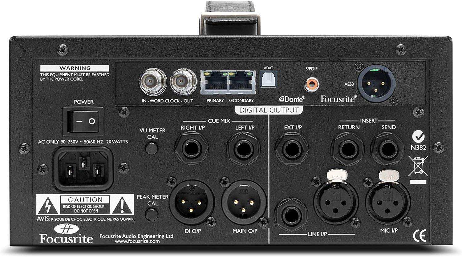 Focusrite ISA ADN2 Two-channel A-D card for ISA One, including Dante connectivity Electronics Focusrite