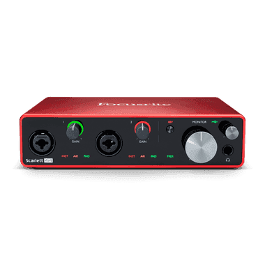 Focusrite SCARLETT 4I4 3RD GEN USB Recording Interface Electronics Focusrite