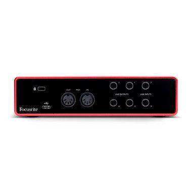Focusrite SCARLETT 4I4 3RD GEN USB Recording Interface Electronics Focusrite