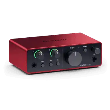 Focusrite SCARLETT SOLO 4TH GEN USB Audio Interface Electronics Focusrite