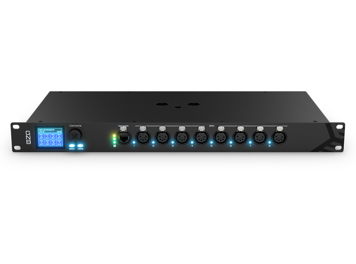 ChamSys GeNetix GN8 DMX Network Node ChamSys