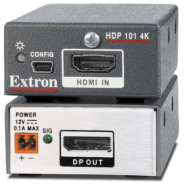 Extron HDP 101 4K HDMI F-DisplayPort F, Converter Audio Amplifiers Extron