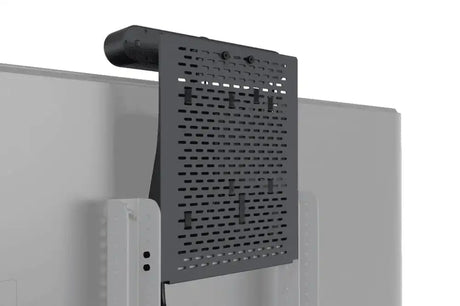 Heckler H702-BG Device Panel for Heckler AV Cart (Black Grey) Collaboration Furniture Heckler Design