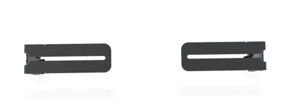 Heckler H707-BG Soundbar Mount for Heckler AV Cart (Black Grey) Collaboration Furniture Heckler Design