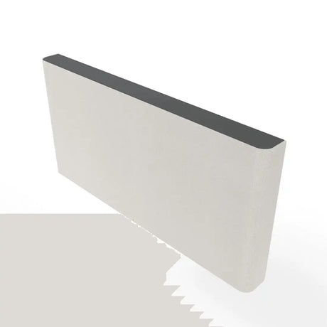 Heckler H735-BG-OW AV Credenza 4U - Black Grey Body with Off White Fabric Collaboration Furniture Heckler Design