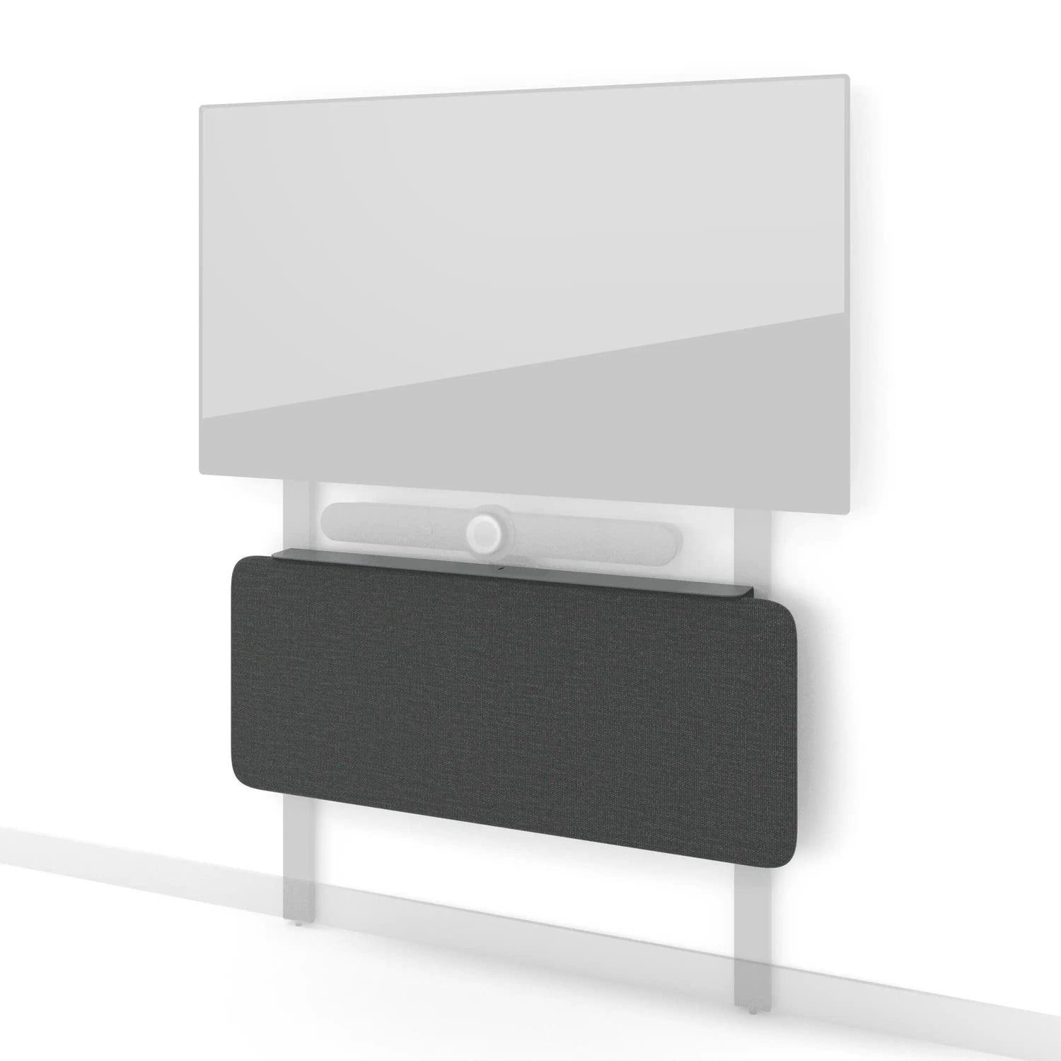 Heckler H807-BG Video Meeting Hub for Heckler AV Wall (Black Grey) Collaboration Furniture Heckler Design