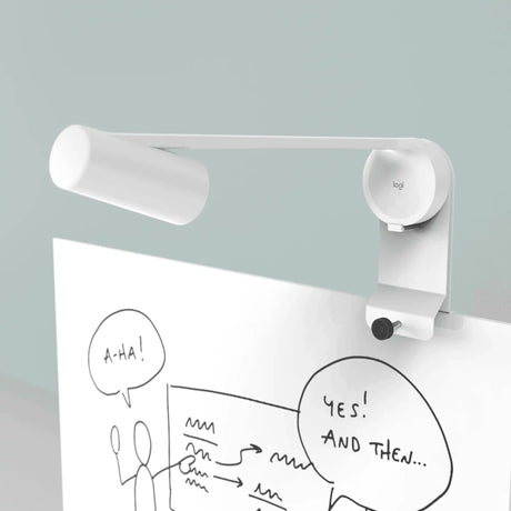 Heckler H872-WT Whiteboard Mount for Logitech Scribe (White) Collaboration Furniture Heckler Design
