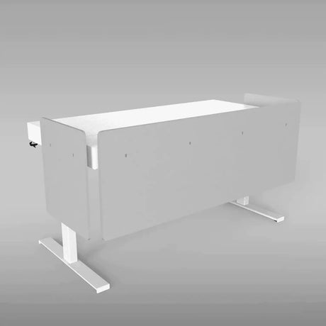 Heckler H901-SL-D92 6U Modesty Panel Set - Dove Grey Laminate Collaboration Furniture Heckler Design
