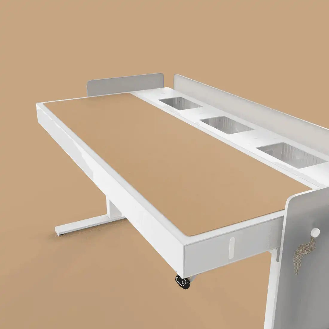 Heckler H902-4002 6U Lectern Deskpad - Leather Collaboration Furniture Heckler Design