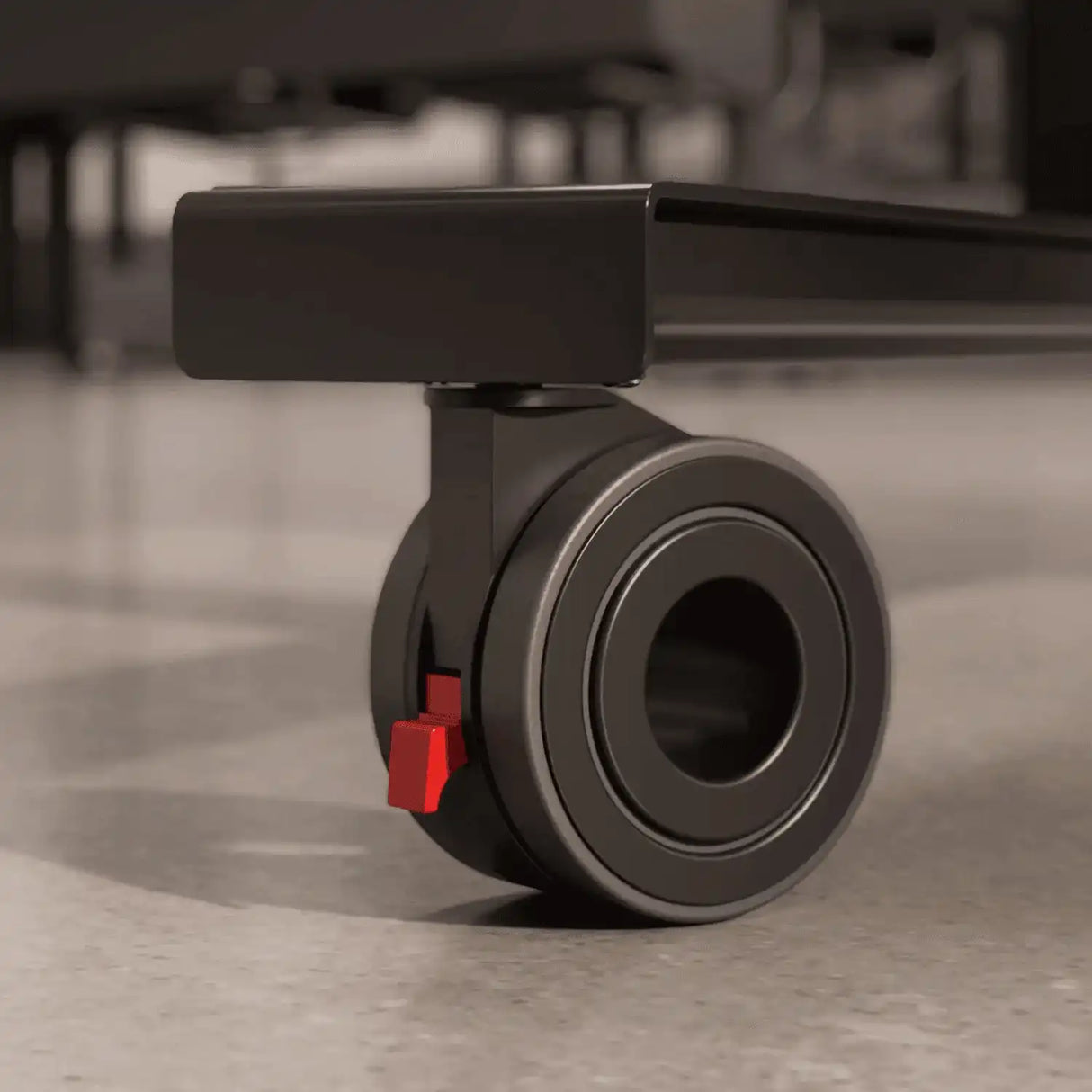 Heckler H904-BK Lectern Caster Set - Black Collaboration Furniture Heckler Design