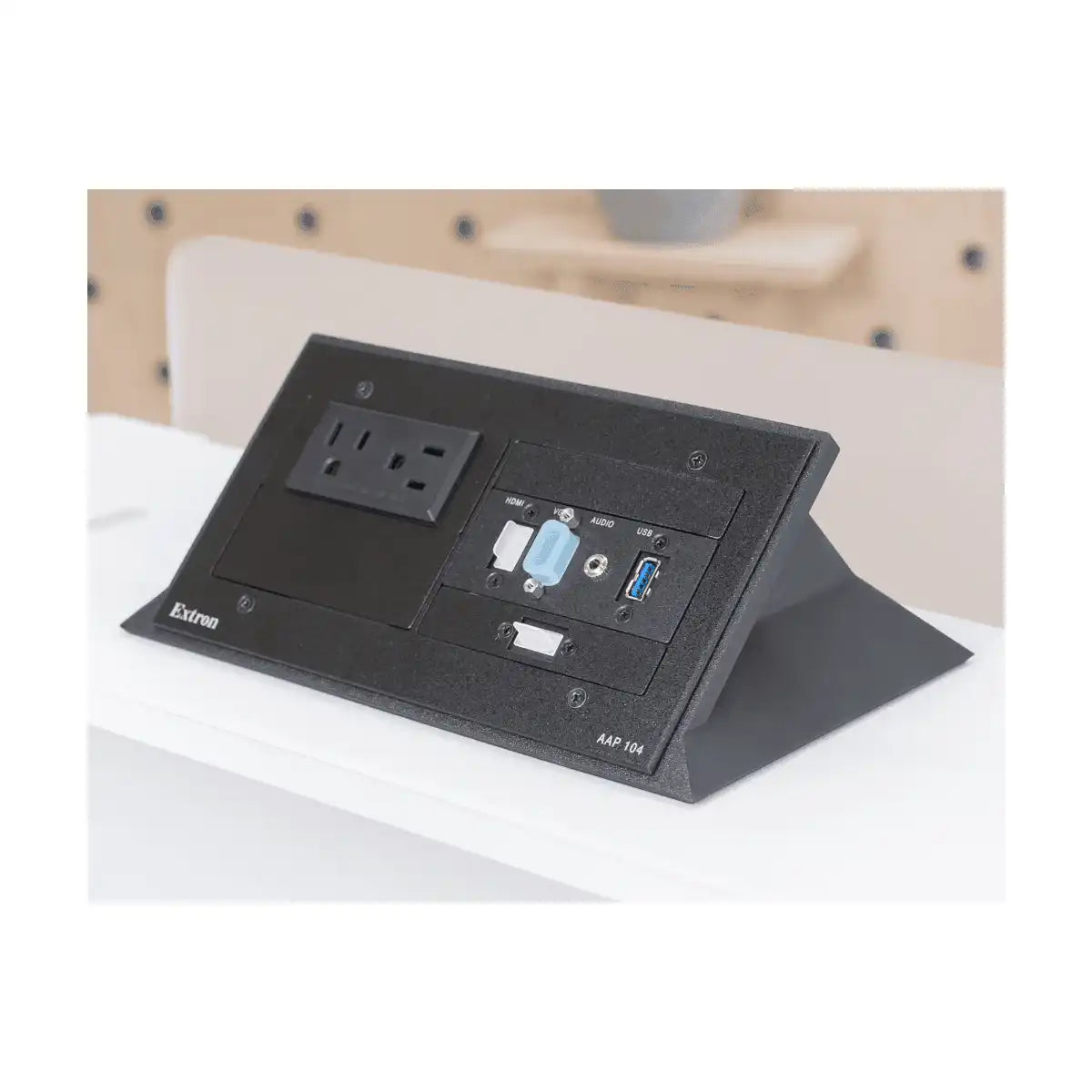 Heckler H913-BK Console Insert for Extron AAP 104 Collaboration Furniture Heckler Design