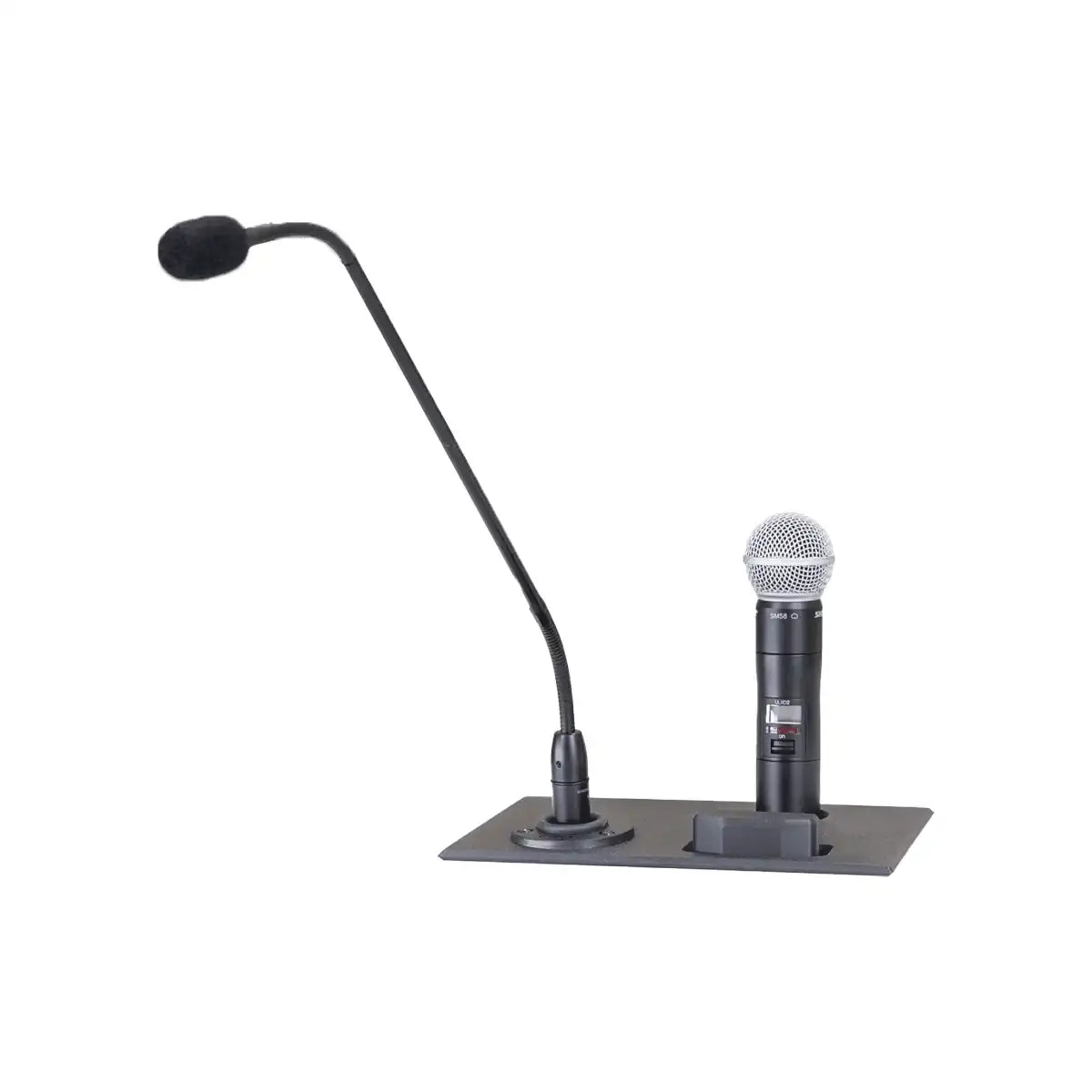 Heckler H919-BK Console Insert for Shure SBC 220 or 240 and A400SM Collaboration Furniture Heckler Design